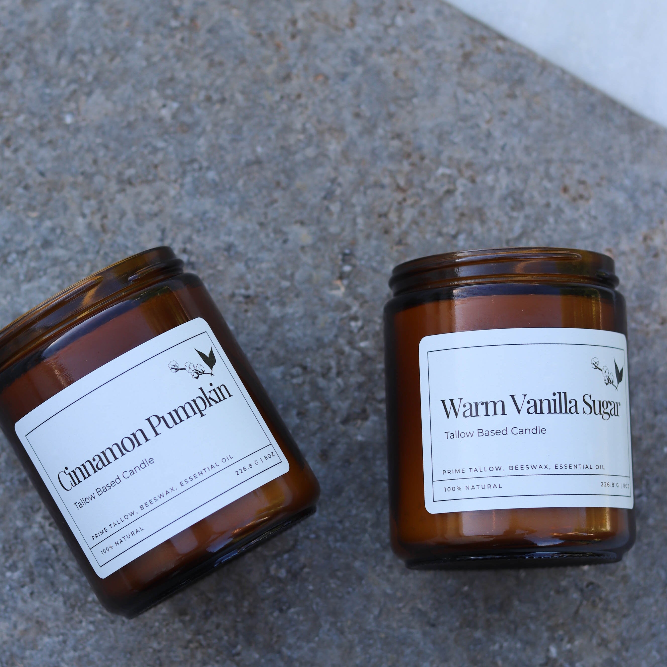 Tallow Based Candle